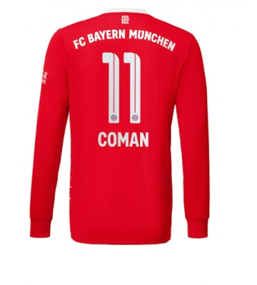 Bayern Munich Kingsley Coman #11 Hjemmedrakt 2022-23 Langermet